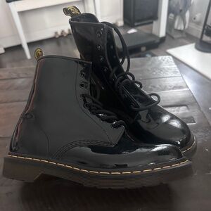 Black Patent Leather Dr Martens